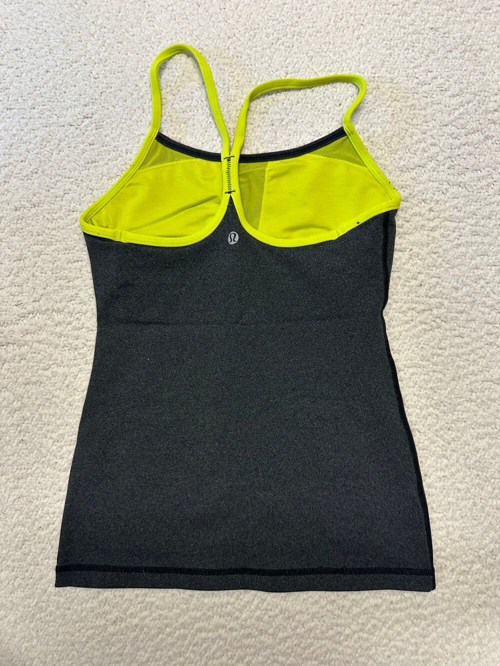 Lululemon Womens Power Y Tank Top Size 4